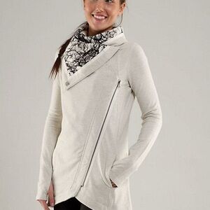 lululemon athletica Cream Cowl Neck Sweater